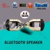 UL 2272 Certified 6.5" Hoverboard Bluetooth Speaker LED 2 Wheel Smart Electric Self Balancing Scooter Blue + Bag (WHEELS-UC6.5-BLUE)   
